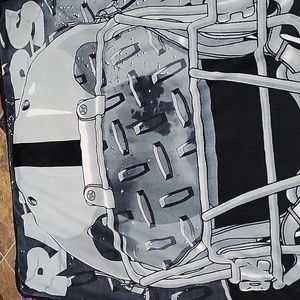 Vintage Northwest Company Raiders Fleece Thow Black Rare Graphic